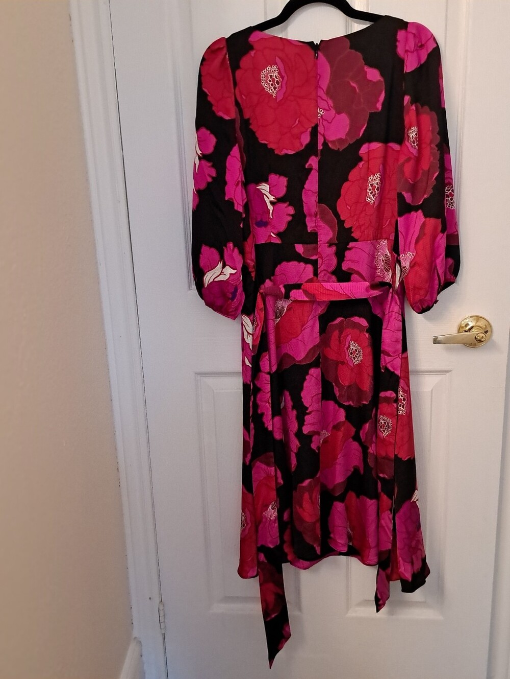 Talbots floral midi dress size 10P